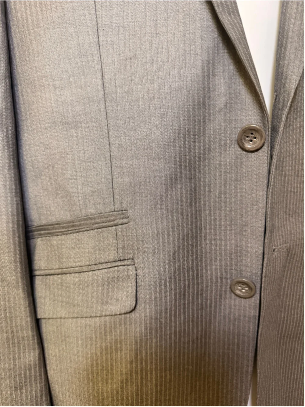 Men’s Vinci Slim Fit Sport Coat Blazer 38R Gray